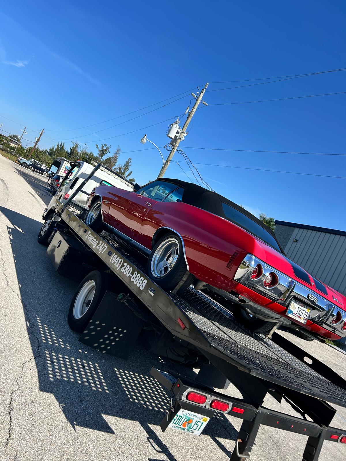 Classic or collector car on the Mile Towing Classic flatbed — photo 20 of 58