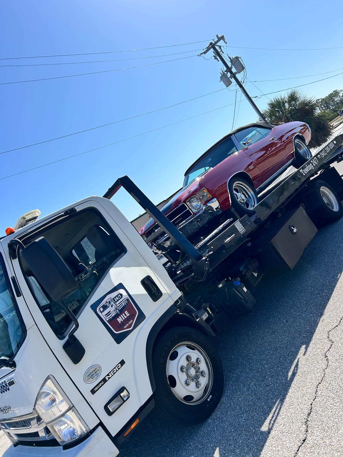 Classic or collector car on the Mile Towing Classic flatbed — photo 21 of 58