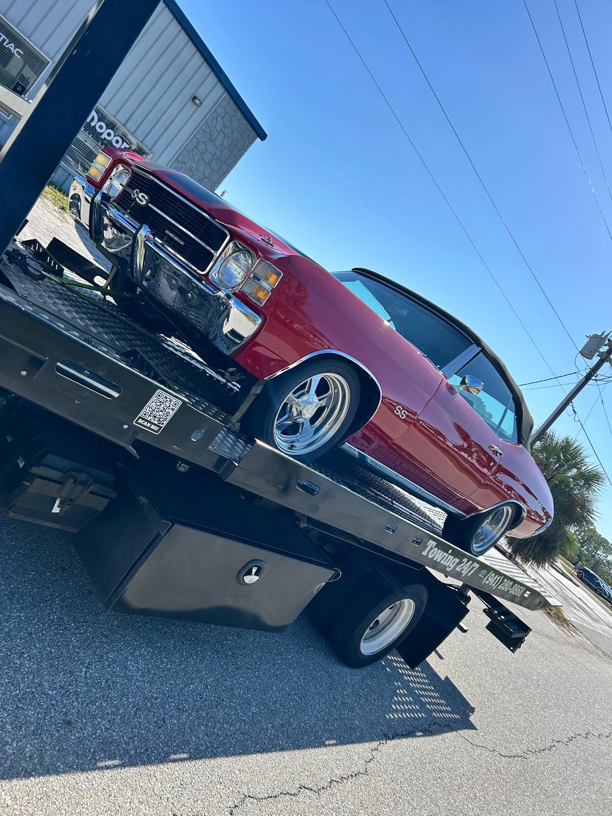 Classic or collector car on the Mile Towing Classic flatbed — photo 23 of 58
