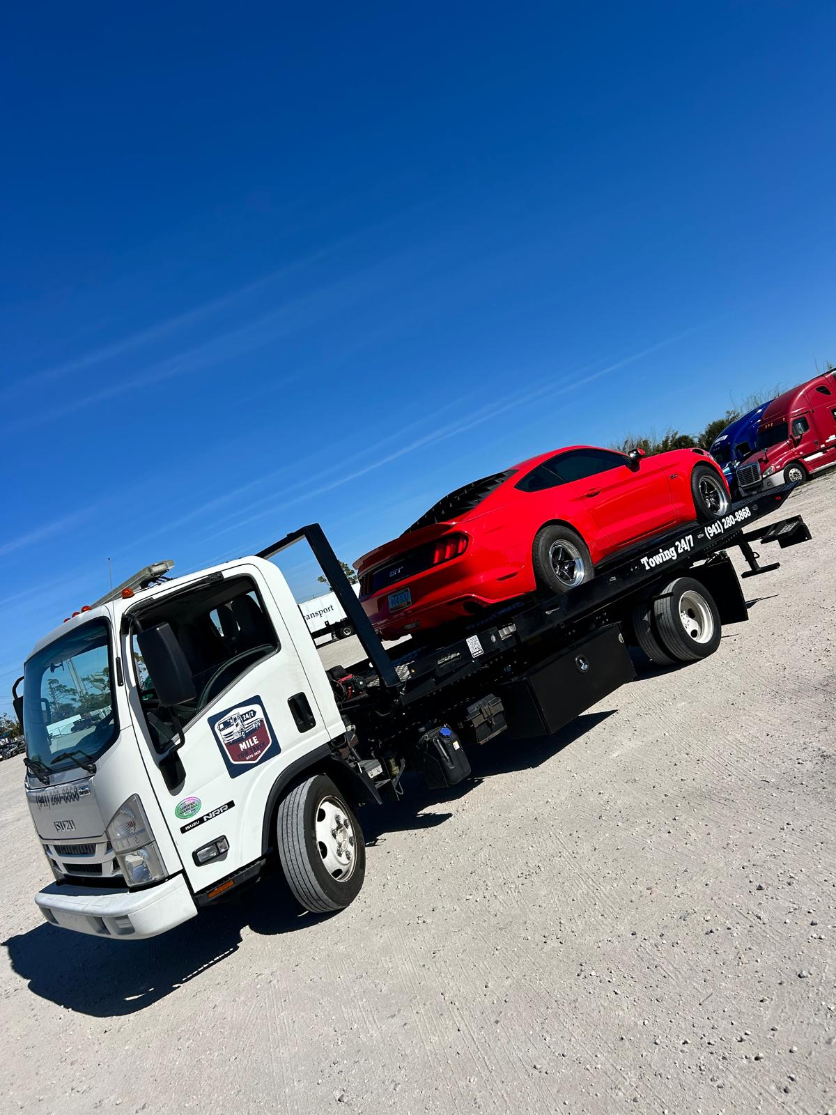 Classic or collector car on the Mile Towing Classic flatbed — photo 32 of 58