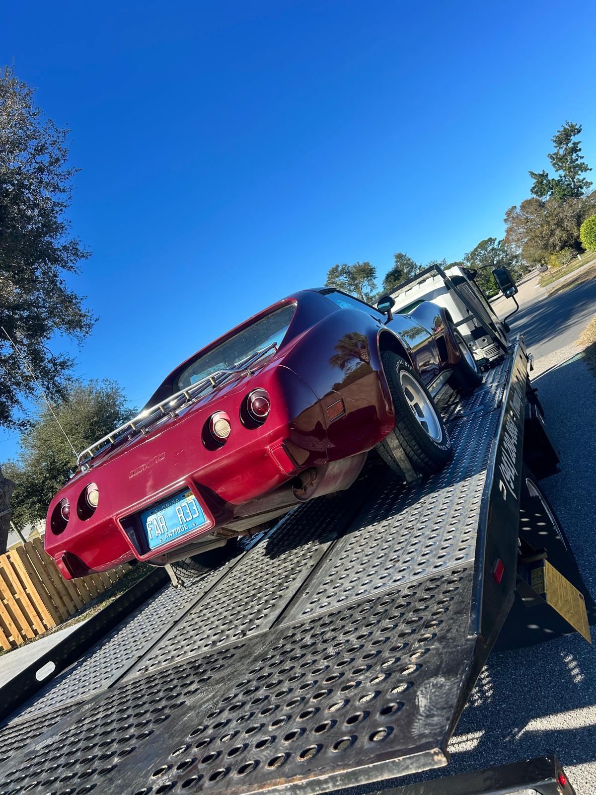 Classic or collector car on the Mile Towing Classic flatbed — photo 36 of 58