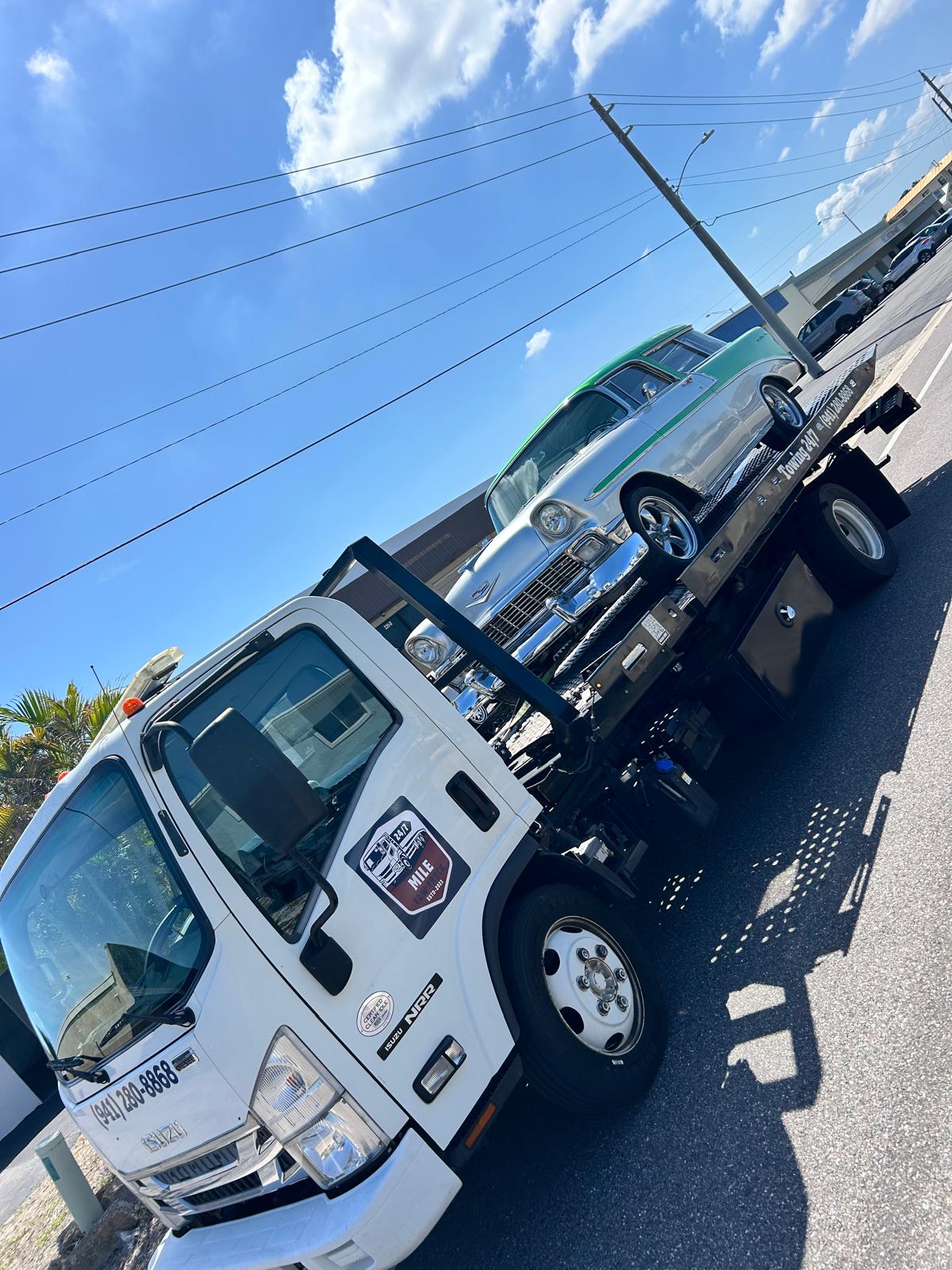 Classic or collector car on the Mile Towing Classic flatbed — photo 46 of 58